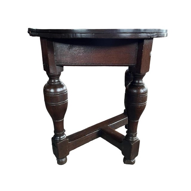 18th Century Dutch Drop-Leaf Table For Sale - Image 6 of 14
