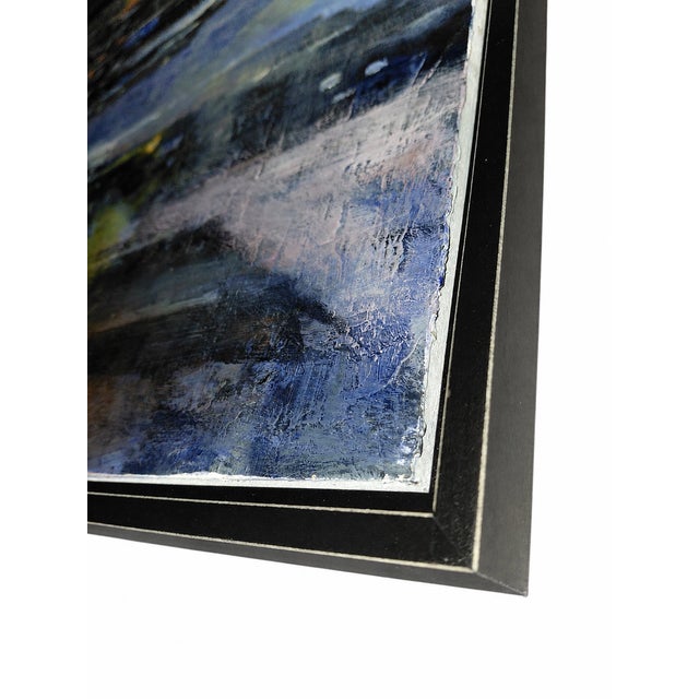 Late 20th Century Late 20th Century Gary Shepard Original Oil Painting Contemporary Urban Impressionism Art For Sale - Image 5 of 10