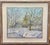 Blue Georgij Moroz, Snowy Landscape Landscape and House Immersed in the Snow, 1990s, Oil on Canvas For Sale - Image 8 of 8