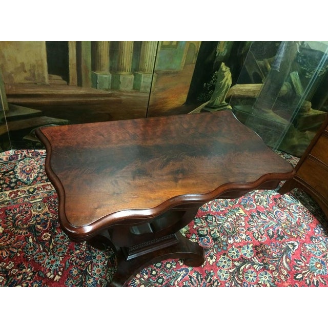 Antique Games Table, Empire Games Table For Sale - Image 4 of 11