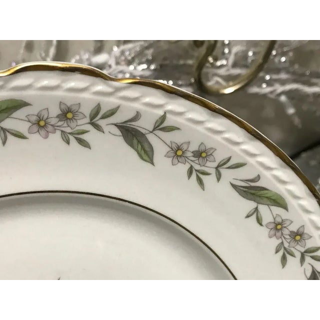 Vintage Fleur De Blanc Gardenia Dinnerware Set by Royal Jackson, Service for Twelve- 72 Pieces For Sale - Image 10 of 13