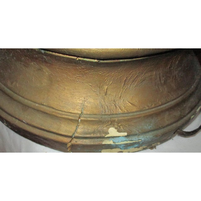 Sculptural Antique Gilt Lamp Attributed to Mathurin Moreau For Sale - Image 10 of 11