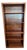 72” Tall Solid Oak Tall Bookcase With Adjustable Shelves Vintage Bookshelf For Sale
