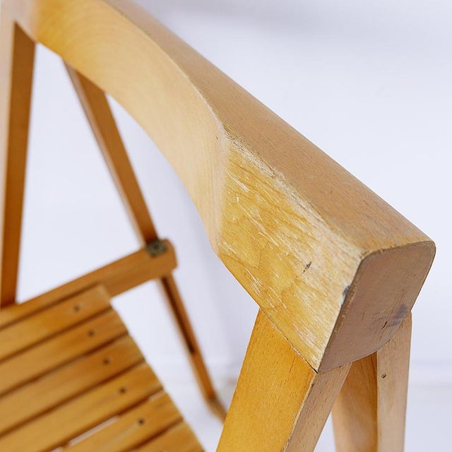 Trieste Folding Chair by Aldo Jacober & Pierangela d'Aniello For Sale - Image 5 of 8