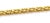 Mid 20th Century 22k Gold Heart Link Bracelet For Sale - Image 4 of 5