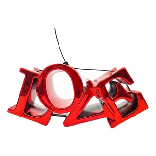 Sagrasse, Squeeze Love RED, 2024, Resin and Marble Powder For Sale