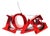 Sagrasse, Squeeze Love RED, 2024, Resin and Marble Powder For Sale