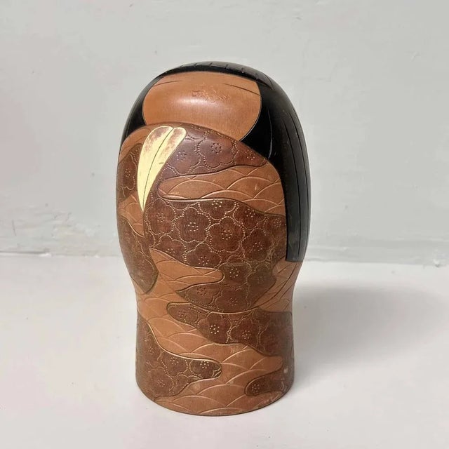 Vintage Sosaku Kokeshi by Yoshida Takashi, Japan, 1960s For Sale - Image 12 of 12
