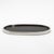 Oval Tray in Black Oak With Polished Stainless Steel by Kifu Paris For Sale In Los Angeles - Image 6 of 10