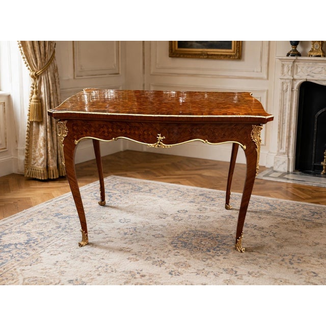 1840s French Artisan Neoclass Mahogany Bronze Table - 1 Pc For Sale - Image 11 of 11