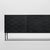 Couture Sideboard in Stained Black Ash Wood by Färg & Blanche for BD Barcelona For Sale - Image 6 of 10