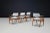 Mid-Century Teak GM11 Dining Chairs Model by Svend Åge Eriksen for Glostrup, 1960s, Set of 4 For Sale - Image 4 of 9