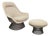 Warren Platner for Knoll Mid Century Lounge Chair and Ottoman For Sale