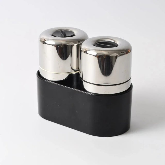 Danish Salt and Pepper Mill by Erik Magnussen for Stelton, 1970s, Set of 2 For Sale - Image 12 of 12