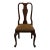 Hickory White Solid Mahogany Traditional Queen Anne Style Splat Back Dining Side Chair For Sale