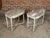 Pair of French Louis XVI 18th Century Painted Console Tables with Marble Tops For Sale - Image 9 of 12