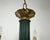 Vintage Empire Bronze Green Gold Chandelier with 5 Arms For Sale - Image 9 of 11