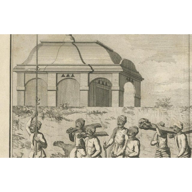 Sonnerat, Nawab in Palanquin Procession, 1806, Print For Sale - Image 4 of 7