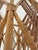 Hexagonal Rattan Stools in Geometric, Woven Lattice Design, 1970s, Set of 4 For Sale - Image 9 of 12