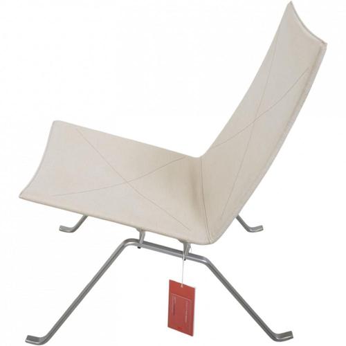 PK22 Chair in Canvas Fabric by Poul Kjærholm, 2000s For Sale - Image 12 of 17