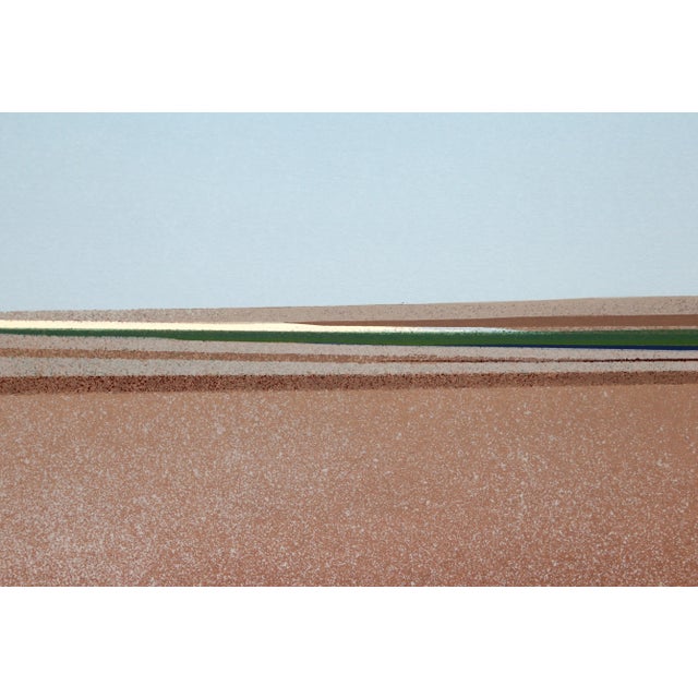 Abstract Blue Sky - John Stritch, Screenprint For Sale - Image 3 of 4