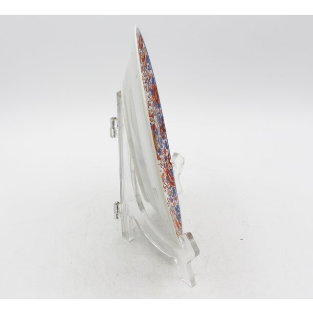 Late 19th Century Meiji Period Japanese Imari Plate For Sale - Image 4 of 6