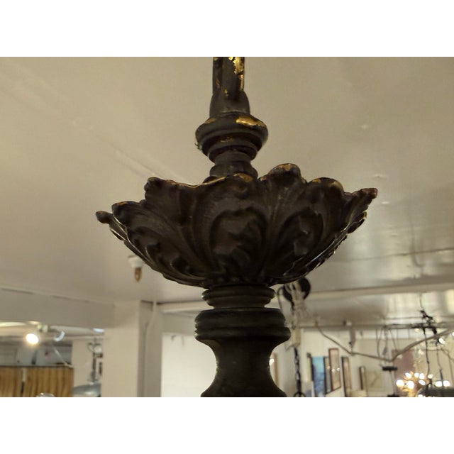Vintage Mauldin Lighting Bespoke Spanish Revival Chandelier For Sale - Image 11 of 12