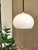 Vintage Italian Space Age White Pendant Lamp from Meblo, 1970s For Sale - Image 15 of 15