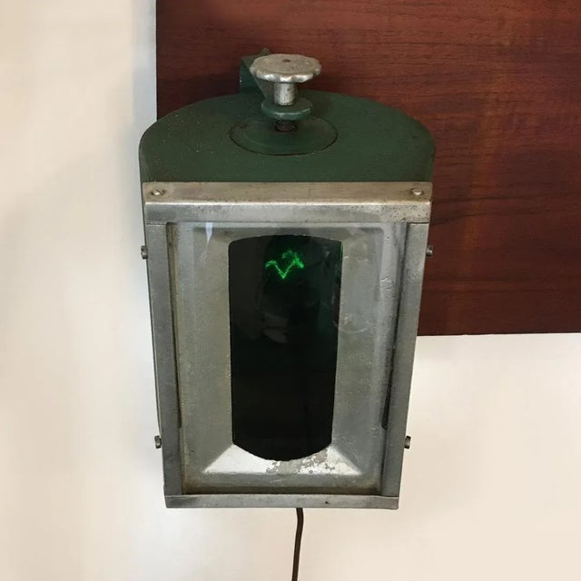 1950s Mid-Century Modern Italian Nickel-Plated Darkroom Photographer Light, 1950s For Sale - Image 5 of 9