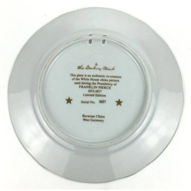 White Vintage White House Replica of China Used During the Franklin Pierce Presidency For Sale - Image 8 of 9