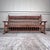 Large Antique Spanish Colonial Carved Hardwood Bench - Late 18th / Early 19th Century A superb and unusually substantial...