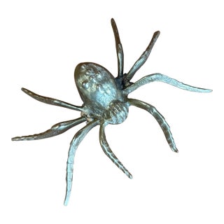 Vintage English Brass Spider For Sale