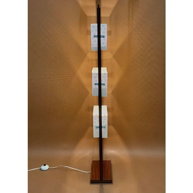 Mid-Century Modern Vintage French Floor Lamp from Maison Arlus, 1950 For Sale - Image 3 of 10
