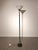Metal Art Deco Torchiere Floor Lamp in Metal, Brass, and Glass For Sale - Image 7 of 7