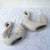 Ceramic Postmodern Multi Colored Ceramic Swan Sculptures - Set of 2 For Sale - Image 7 of 7