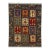 Gray Bakhtiari Persian Tree of Life Garden Panel Wool Rug, 4'11" X 6'6" For Sale