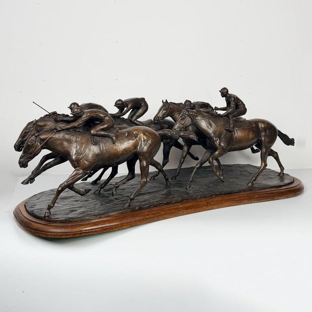 John Rattenbury Skeaping, A Group of Five Racehorses, Photograph For Sale - Image 10 of 12