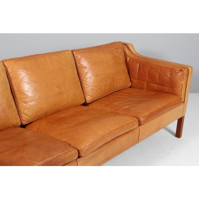 Børge Mogensen Model 2213 3-Seater Sofa attributed to Børge Mogensen for Fredericia For Sale - Image 4 of 10