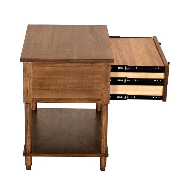 Wood NOIR Artemio Side Table For Sale - Image 7 of 11