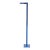 Vintage Italian Blue Painted Minimalist Floor Lamp For Sale