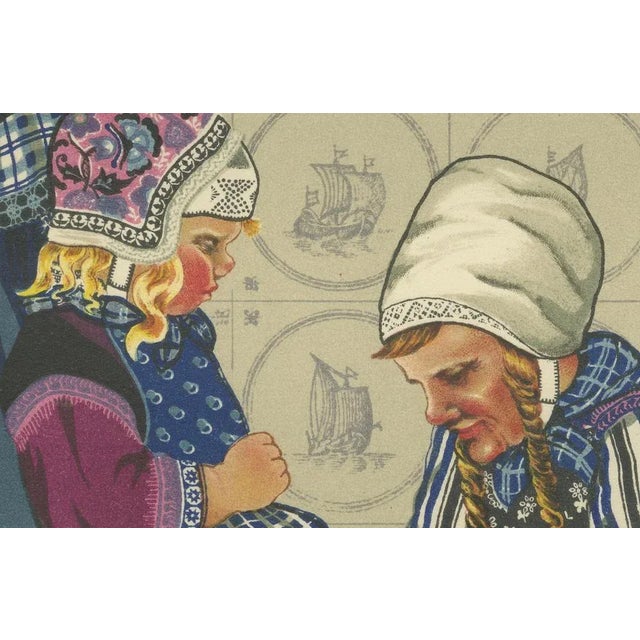 Marken Mourning Dress, Dutch, 1932, Print For Sale - Image 4 of 10