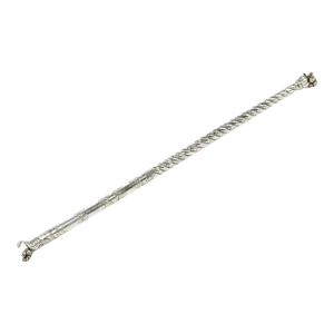 Silver Fan Holder, 19th Century