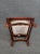 Wood Vintage Renaissance Revival Style Fireside Accent Chair For Sale - Image 7 of 12