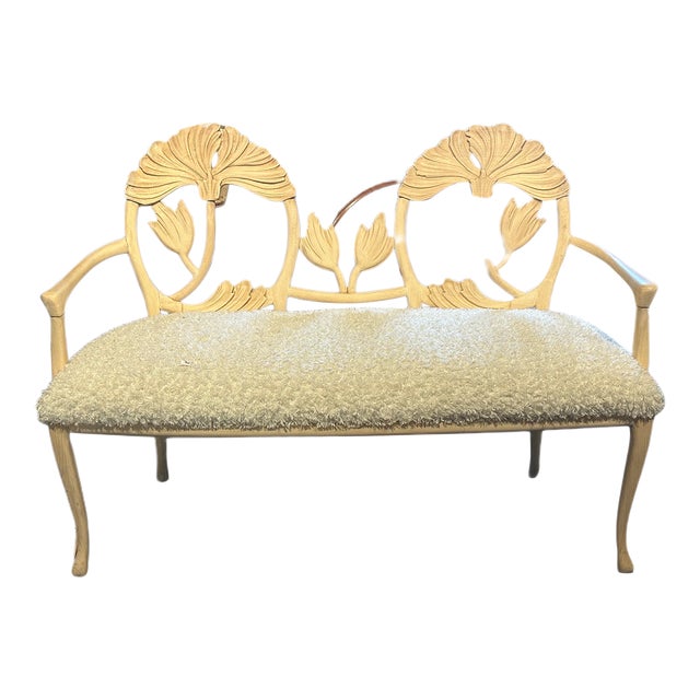 Leaf Settee For Sale