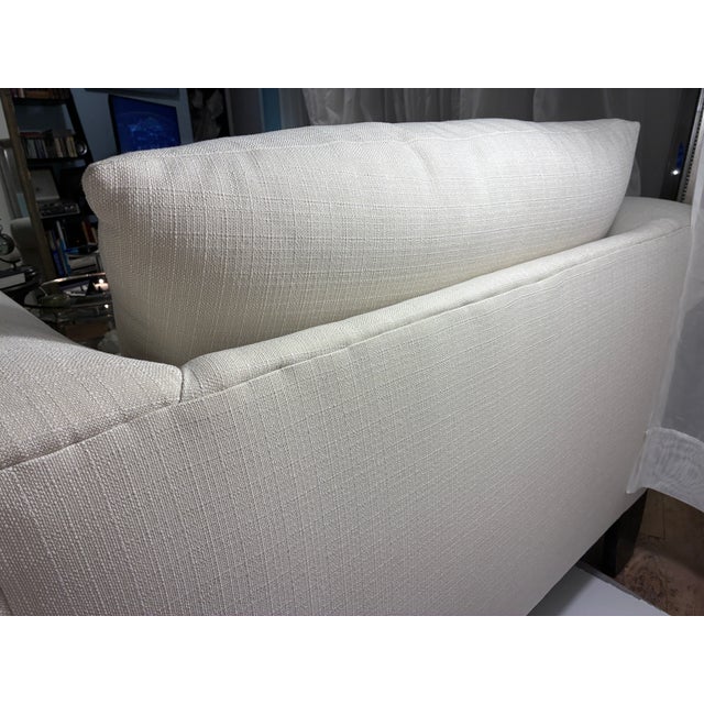 Ivory Modern Lounge/Reading Chair For Sale - Image 8 of 8