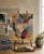 Vibrant Abstract Unsigned Oil Painting on Stretched Canvas - 11” X 14” - Expressive Color & Movement - Great for an Eclectic Gallery Wall - See Pics! For Sale - Image 4 of 5