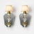 Art Deco French Mirrored Glass and Brass Wall Sconces, 1940s, Set of 2 For Sale - Image 17 of 17
