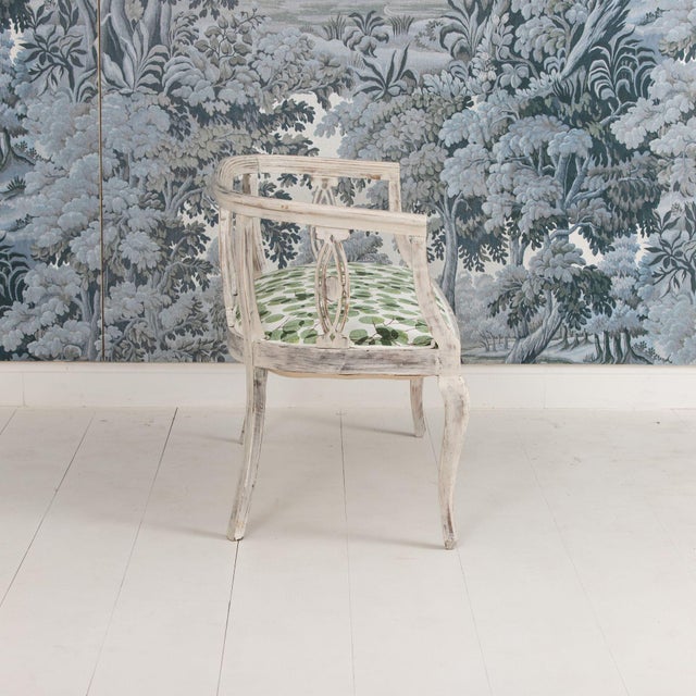 Wood Italian Art Deco Settee Bench in Original Paint, Circa 1920 For Sale - Image 7 of 13
