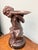 Pair of 1980s Bronze Neoclassical Statues For Sale - Image 9 of 12