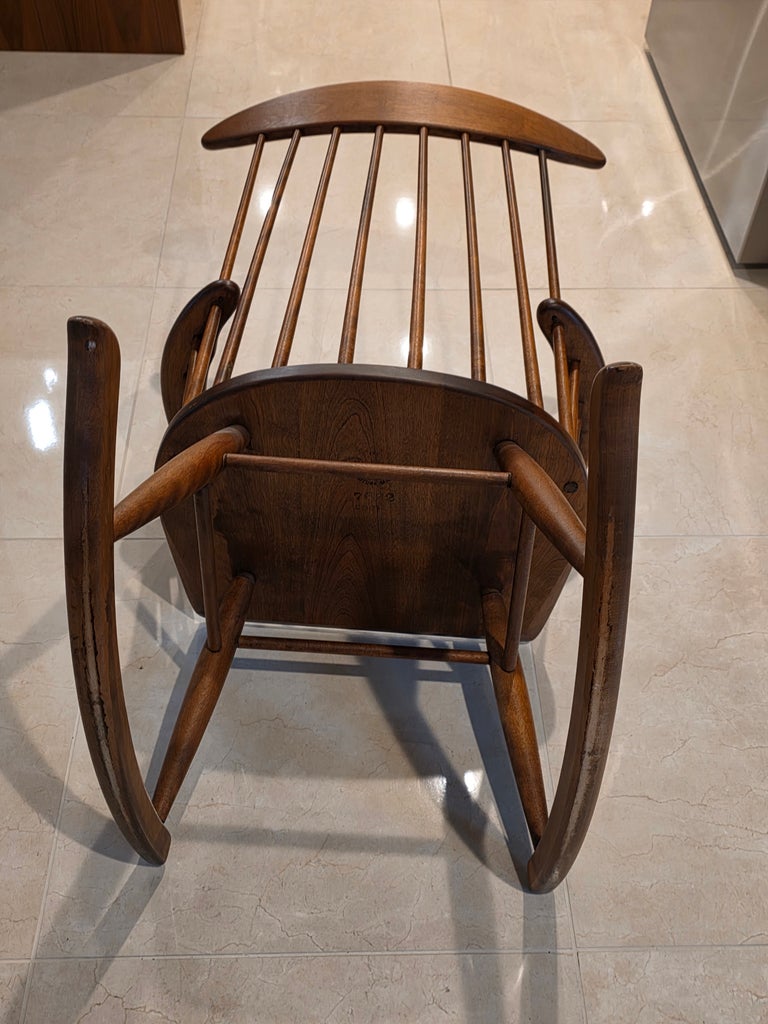 1950 Russell Wright for Conant Ball Rocking Chair | Chairish